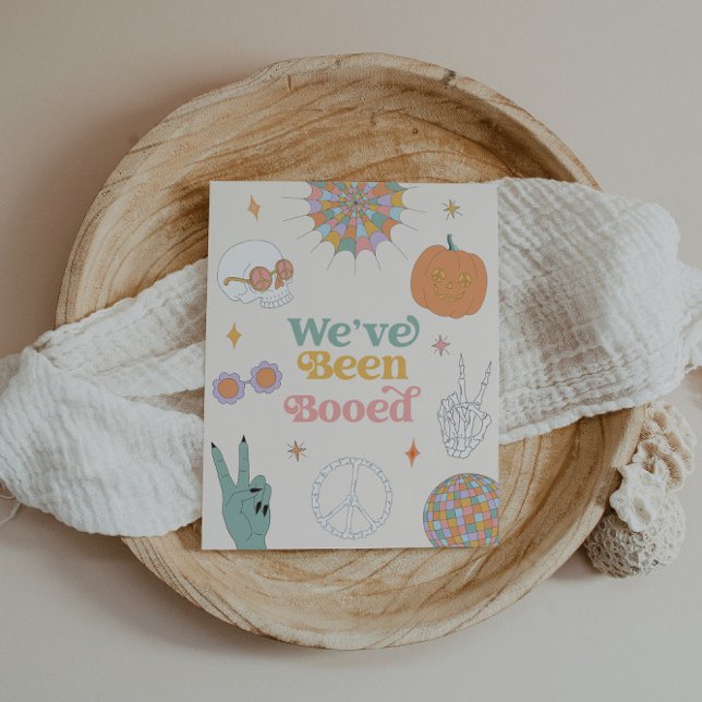 Affiche Symbole de jeu Voisin Retro Halloween Games Boo (Créateur téléchargé)