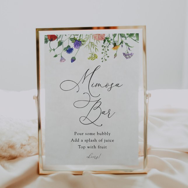 Affiche Symbole de la barre des abeilles et des fleurs sau (Créateur téléchargé)