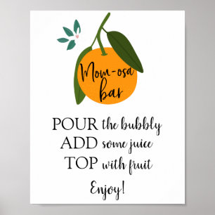 Affiche SYMBOLE DE LA BARRE Maman-Osa