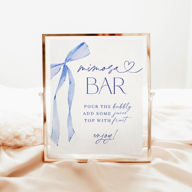 Affiche Symbole de la Barre Mimosa Bride (Créateur téléchargé)