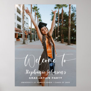 Affiche Symbole de la fête de graduation photo