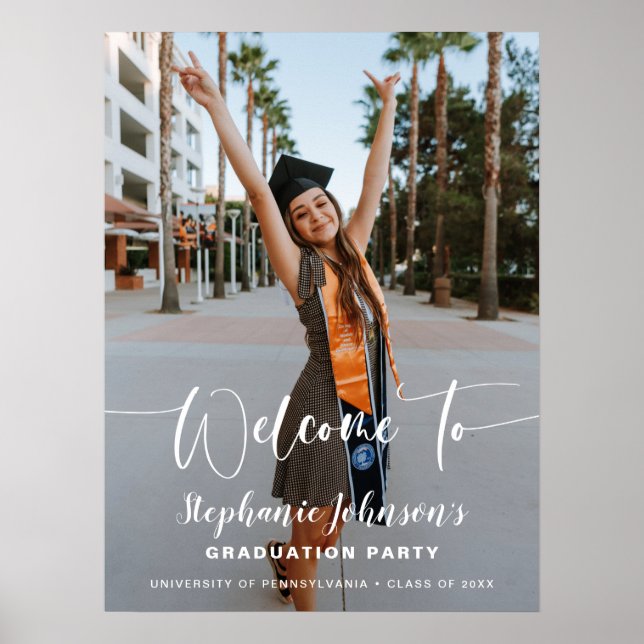 Affiche Symbole de la fête de graduation photo (Devant)