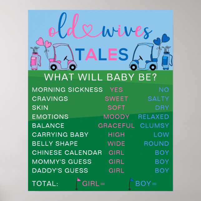 Affiche Symbole de la fête de la Reveilla Genre Golf Viell (Devant)