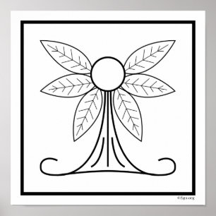 Affiche Symbole de la nature