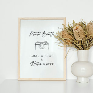 Affiche Symbole de la partie de l'engagement du Mariage de