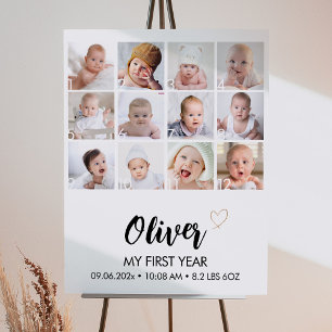 Affiche Symbole de la première année de la photo moderne