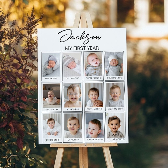 Affiche Symbole de la première année de la photo moderne (Créateur téléchargé)