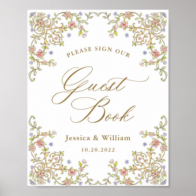 Affiche Symbole de l'album floral Ornian Victorian Grace (Devant)