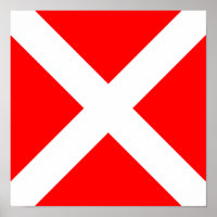 symbole de l'alphabet maritime quatre