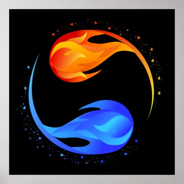 Affiche Symbole de l'amour (Devant)