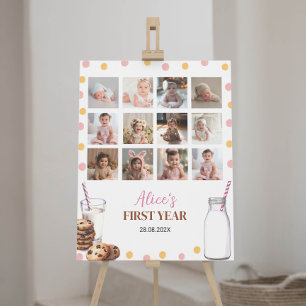 Affiche Symbole de l'Anniversaire photo de Milestone