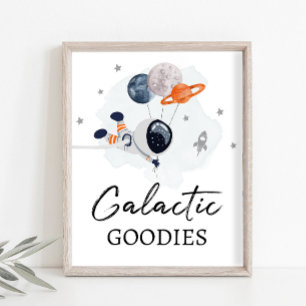 Affiche Symbole de l'astronaute du groupe spatial Goodies