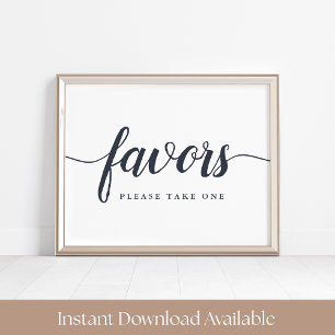 Affiche Symbole de mariage de la Marine et de la Calligrap