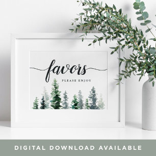 Affiche Symbole de mariage Favori de la culture du bois