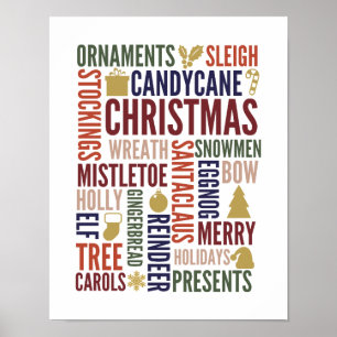 Affiche Symbole de Noël