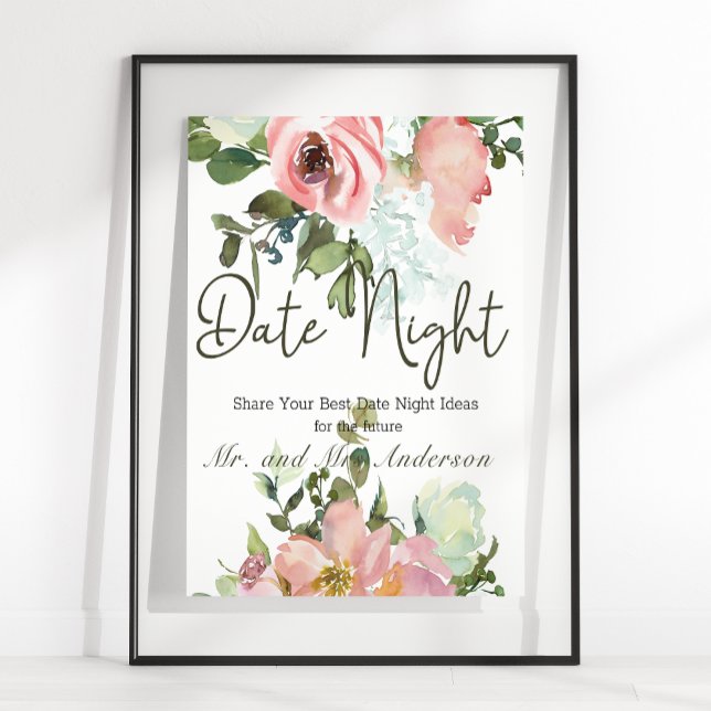 Affiche Symbole de nuit Eggshell et Blush (Créateur téléchargé)