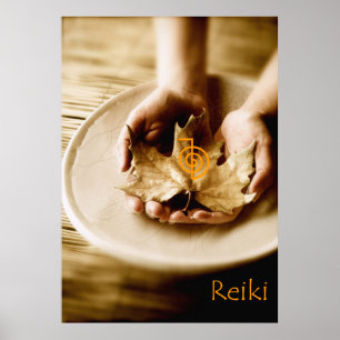 Affiche Symbole de puissance Reiki