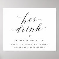 Symbole de réception de son épouse en boisson Cock