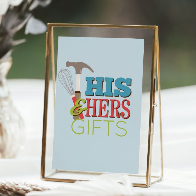Affiche Symbole de ses & Hers Hammer Whisk Couple Shofts (Créateur téléchargé)