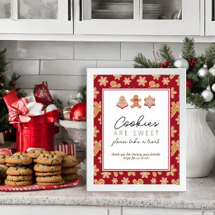 Affiche Symbole de table Favoriser Cookie Exchange Décor d