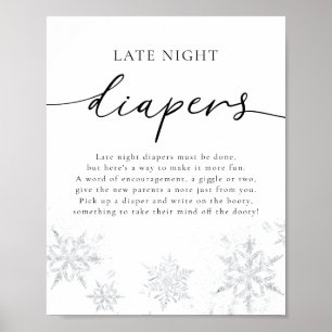 Affiche Symbole des diaphes de fin de nuit