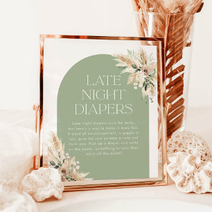 Affiche SYMBOLE DES DIAPORATIONS DE LA NUIT TARDIVE Baby