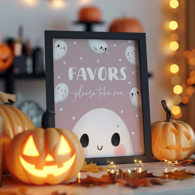 Affiche Symbole des Faveurs d'une Halloween Éffrayante (Créateur téléchargé)