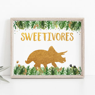 Affiche Symbole Dinosaur Sweetivores