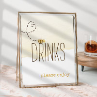 Symbole du Baby shower de boisson Sweet Bumble Bee