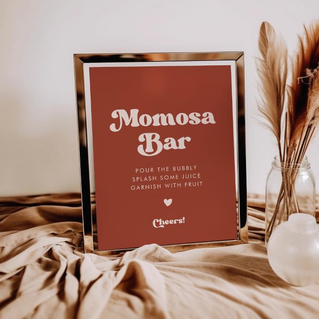Affiche Symbole du bar Terracotta Momosa (Créateur téléchargé)