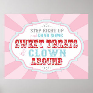 Affiche Symbole du carnaval ou du cirque