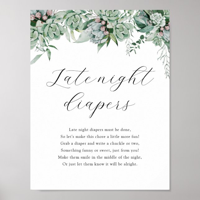 Affiche Symbole du jeu de douche Diapeurs nocturnes (Devant)