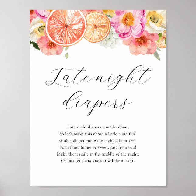 Affiche Symbole du jeu de douche Diapeurs nocturnes (Devant)