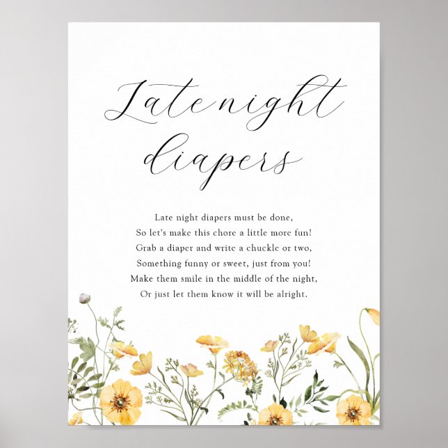 Affiche Symbole du jeu de douche Diapeurs nocturnes (Devant)