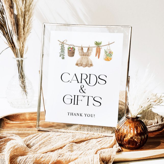 Affiche Symbole du marché agricole local Livres et cadeaux (Créateur téléchargé)