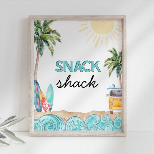 Affiche Symbole du parti Snack Shack (Créateur téléchargé)