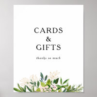 Symbole Élégant Olive Green Cartes et cadeaux