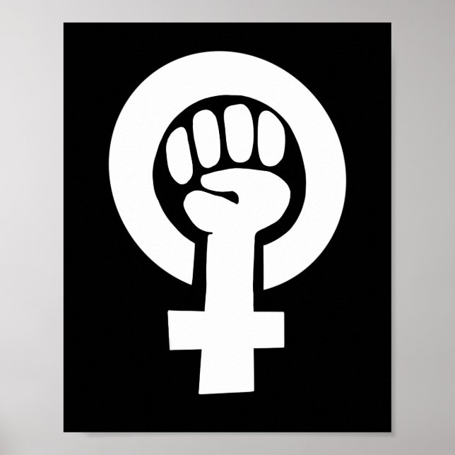 Affiche Symbole féministe (Devant)