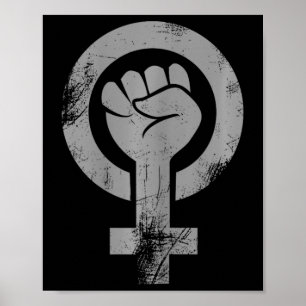 Affiche Symbole féministe de la première résistance au pre