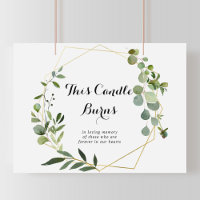 Symbole géométrique Gold Tropical Cette bougie Brû