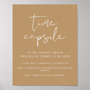 Affiche SYMBOLE INDIE DU Baby shower DE VITESSE