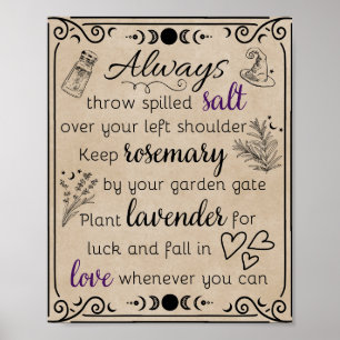 Affiche Symbole magique pratique