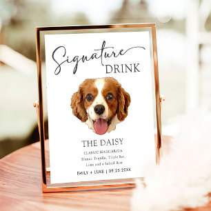 Affiche Symbole Mariage Charles Spaniel Dog