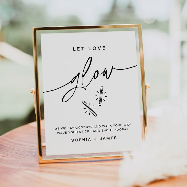 Affiche SYMBOLE Mariage ÉCLAIRÉ (Créateur téléchargé)