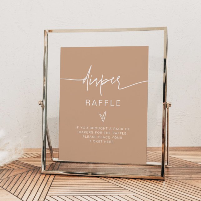 Affiche SYMBOLE MARLO Boho Earth Toned Diaper Jeu (Créateur téléchargé)