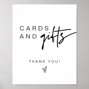 Affiche Symbole MARLO Bold Modern Cards & Cadeaux