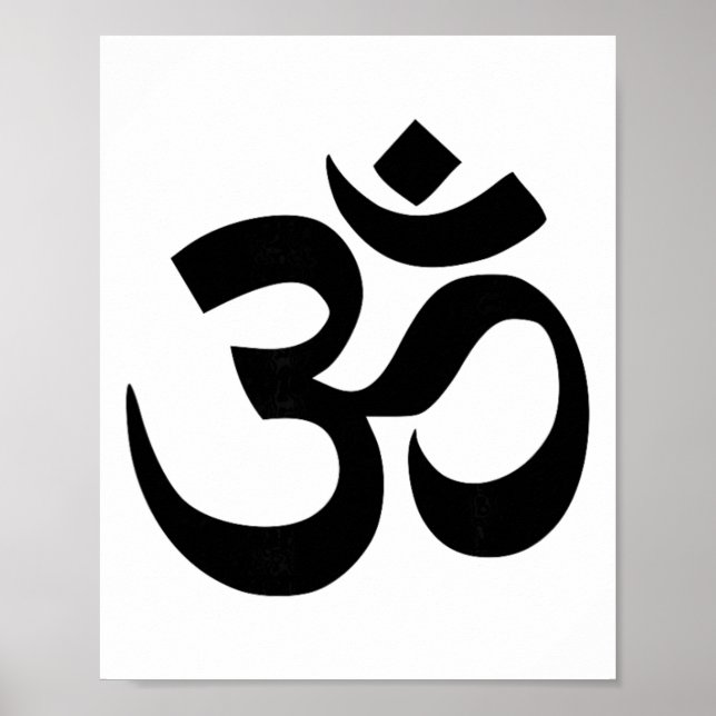 Affiche Symbole Om bouddhiste  (Devant)