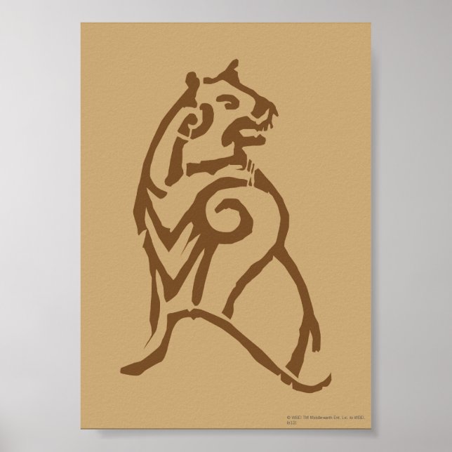 Affiche Symbole ours BEORN™ (Devant)