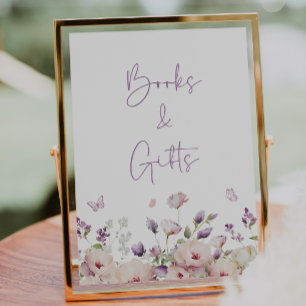 Affiche Symbole Papillon Garden Livres & Cadeaux