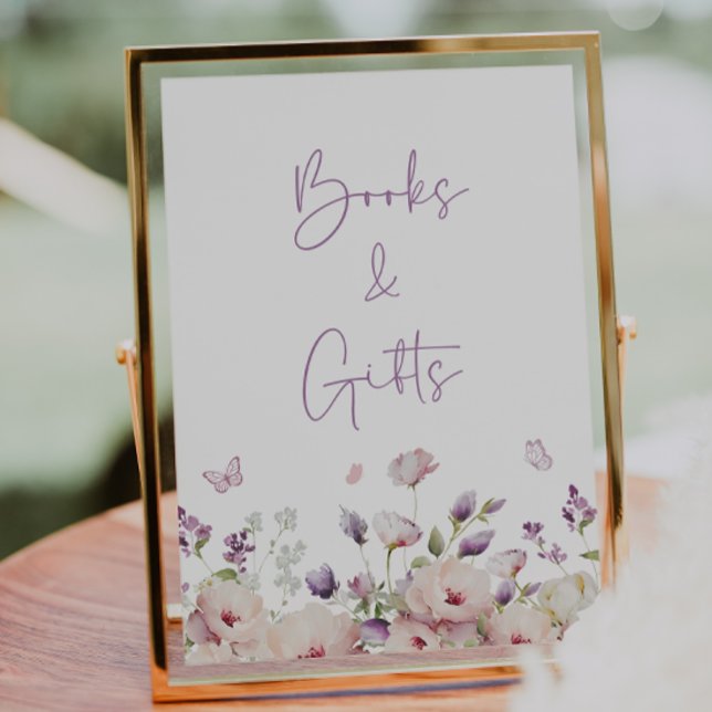 Affiche Symbole Papillon Garden Livres & Cadeaux (Créateur téléchargé)